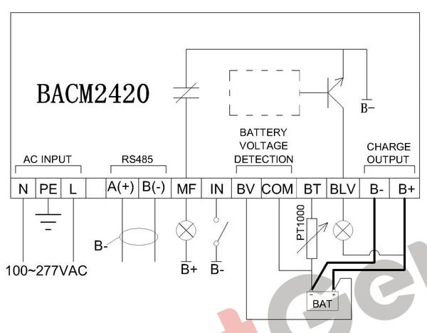 SmartGen BACM2420A Battery Charger