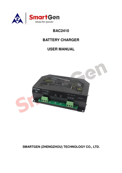 SMARTGEN BAC2410-24V Generator Battery Charger