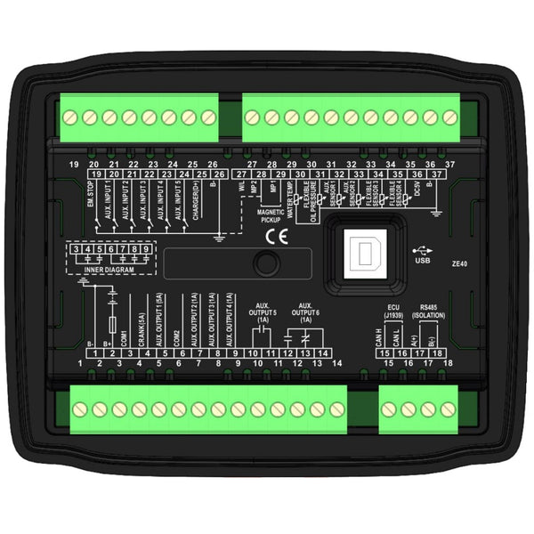 SmartGen HEM4100 Relay Speed Regulation Output Engine Controller