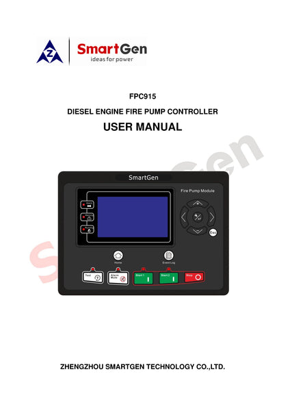 SmartGen FPC915 Diesel Driven Fire Pump Controller